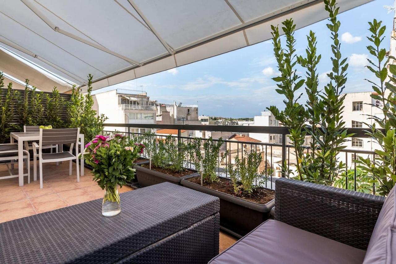 Appartamento Syntagma Modern New Flat, Large Balcony With View Atene Esterno foto