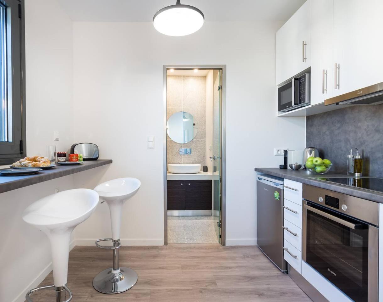 Appartamento Syntagma Modern New Flat, Large Balcony With View Atene Esterno foto