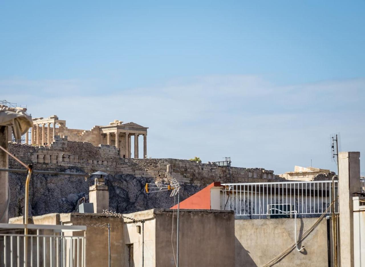 Appartamento Syntagma Modern New Flat, Large Balcony With View Atene Esterno foto