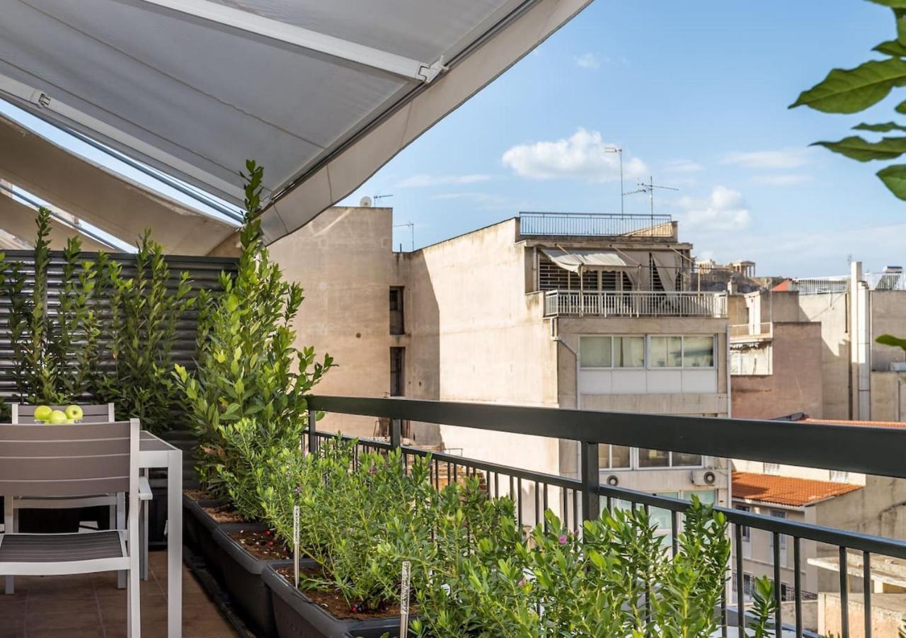 Appartamento Syntagma Modern New Flat, Large Balcony With View Atene Esterno foto