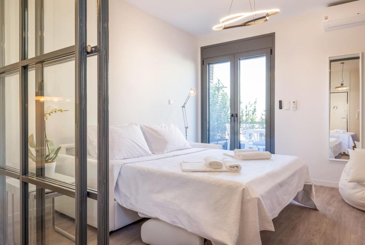 Appartamento Syntagma Modern New Flat, Large Balcony With View Atene Esterno foto