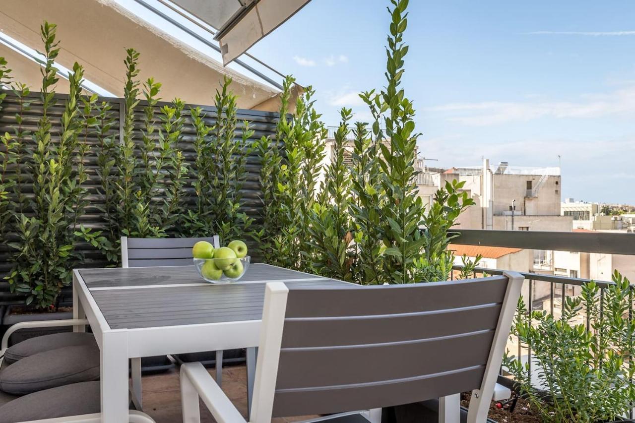 Appartamento Syntagma Modern New Flat, Large Balcony With View Atene Esterno foto